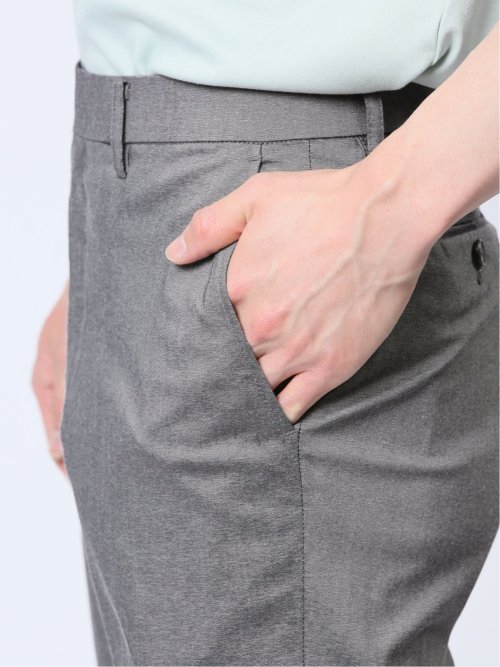 クロスストレッチ スリムフィット ノータックスラックス ライト