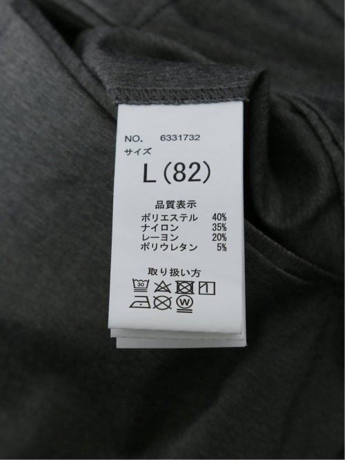 クロスストレッチ スリムフィット ノータックスラックス ライトグレー(セットアップ可能)