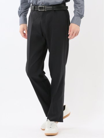 クロスストレッチ レギュラーフィット ノータックスラックス ジャガード