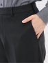 クロスストレッチ レギュラーフィット ノータックスラックス ジャガード