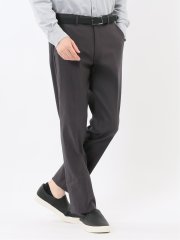 クロスストレッチ レギュラーフィット ノータックスラックス ジャガード