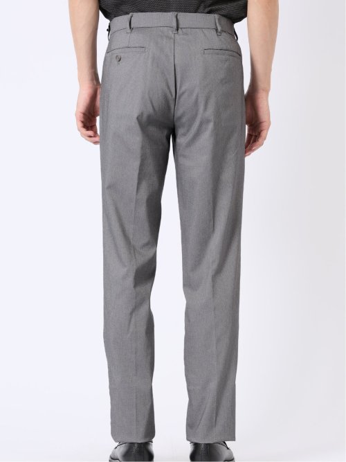 接触冷感 吸汗速乾 ストレッチ スリムフィット ノータック スラックス