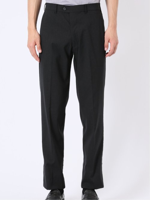 接触冷感 吸汗速乾 ストレッチ スリムフィット ノータック スラックス