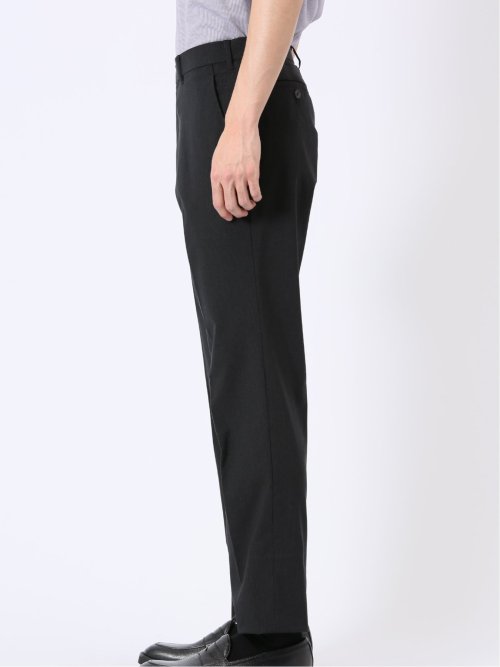 接触冷感 吸汗速乾 ストレッチ スリムフィット ノータック スラックス