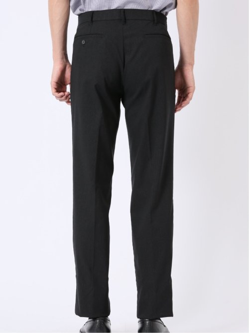 接触冷感 吸汗速乾 ストレッチ スリムフィット ノータック スラックス