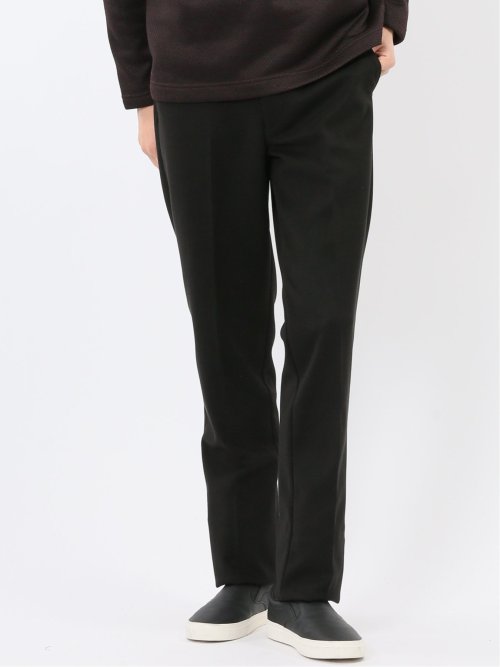 ストレッチ起毛 スリムフィット ノータックスラックス