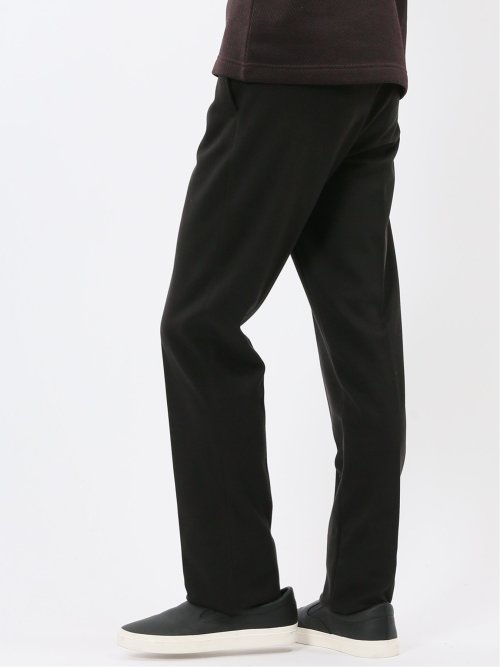 ストレッチ起毛 スリムフィット ノータックスラックス