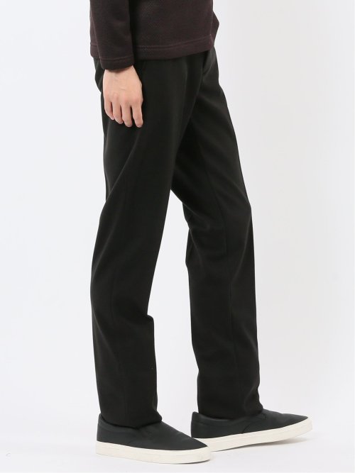 ストレッチ起毛 スリムフィット ノータックスラックス