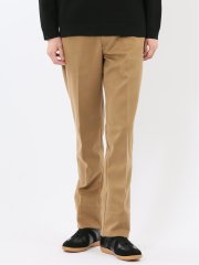 ストレッチ起毛 スリムフィット ノータックスラックス