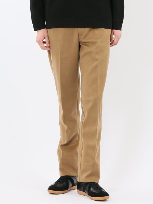 ストレッチ起毛 スリムフィット ノータックスラックス