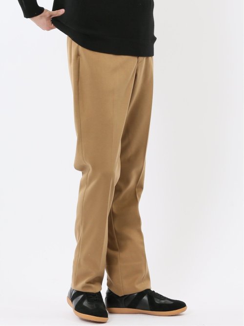 ストレッチ起毛 スリムフィット ノータックスラックス