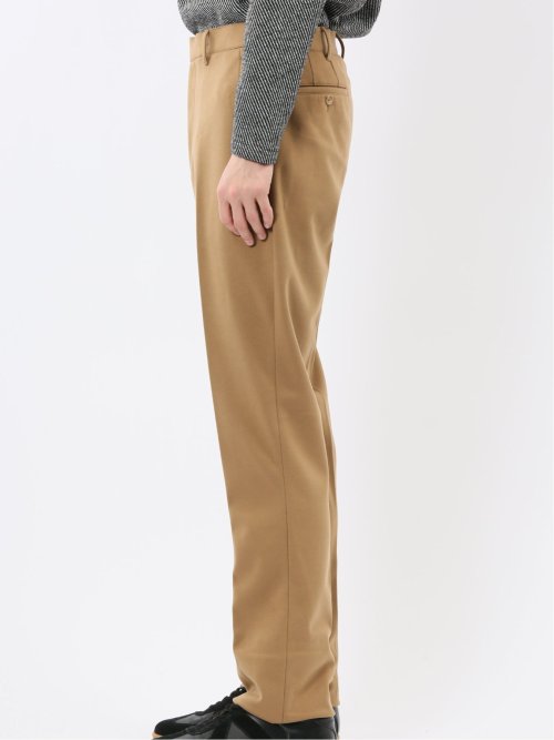 ストレッチ起毛 スリムフィット ノータックスラックス