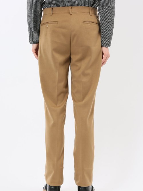 ストレッチ起毛 スリムフィット ノータックスラックス