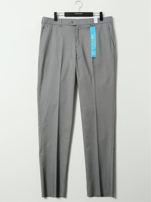 【大きいサイズ】プレイモード/PLAY MODE 接触冷感 吸汗速乾 ストレッチ ウォッシャブル ノータック スラックス