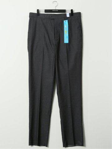 【大きいサイズ】プレイモード/PLAY MODE リネン混 吸汗速乾 ストレッチ ウォッシャブル ノータック スラックス