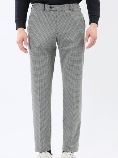 ストレッチポンチ スリムフィット ノータックスラックス ライトグレー(セットアップ可能)