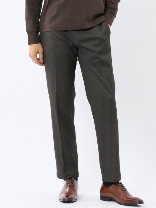 新品タグ付き✨】大特価✨】ダークグリーン スリムフィット スラックス green label relaxing（グリーンレーベルリラクシング） スラックス A+