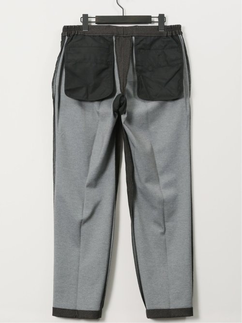 TechMove スリムフィット ノータックパンツ カルゼ茶(セットアップ可能)