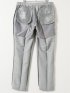 TechLinen スリムフィット ノータック パンツ ライトグレー(セットアップ可能)