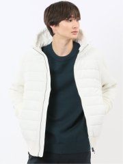 前身中綿 ハイブリッドフーディー