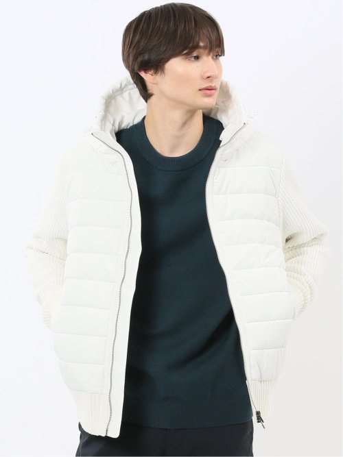 前身中綿 ハイブリッドフーディー