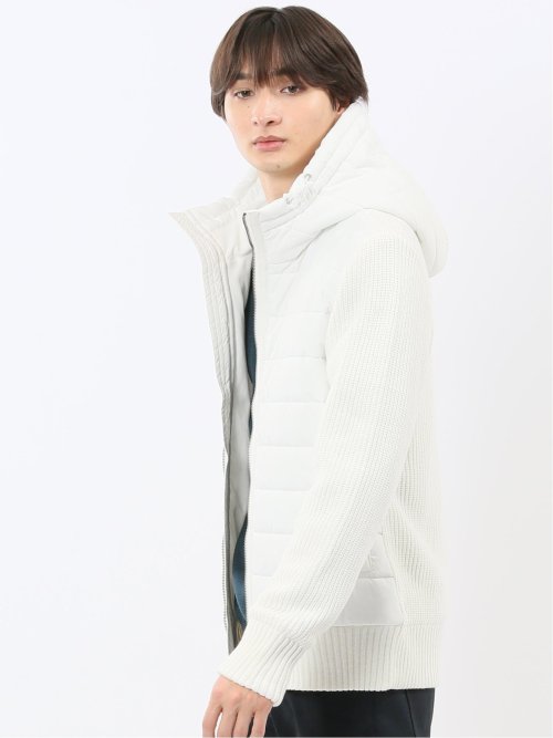 前身中綿 ハイブリッドフーディー