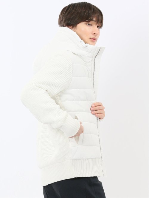 前身中綿 ハイブリッドフーディー