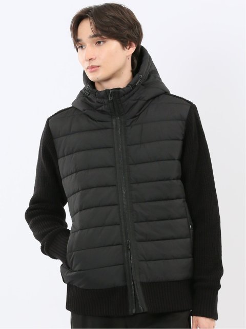 前身中綿 ハイブリッドフーディー