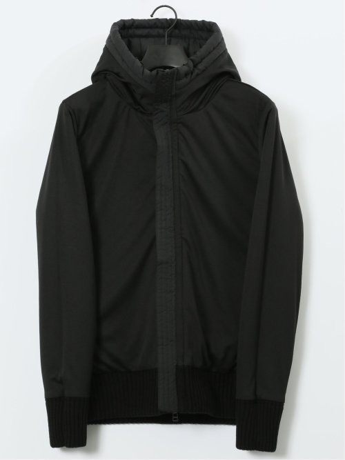 前身中綿 ハイブリッドフーディー