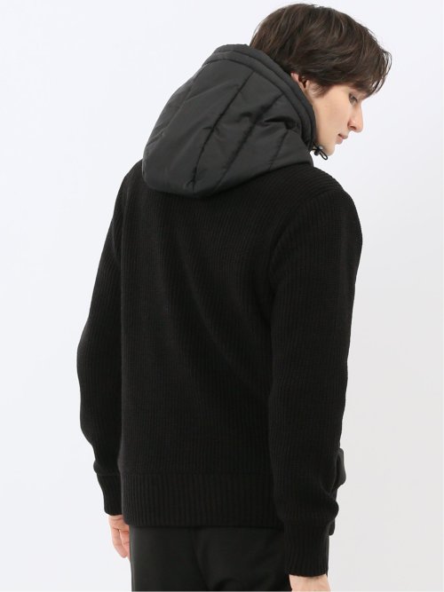 前身中綿 ハイブリッドフーディー