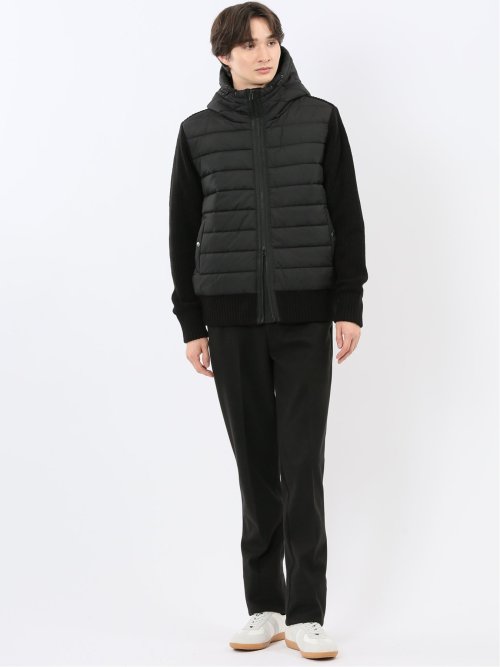 前身中綿 ハイブリッドフーディー