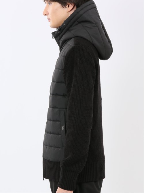 前身中綿 ハイブリッドフーディー