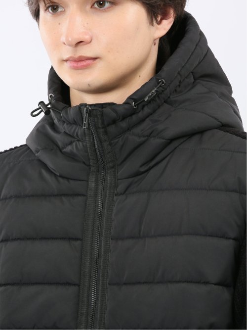 前身中綿 ハイブリッドフーディー