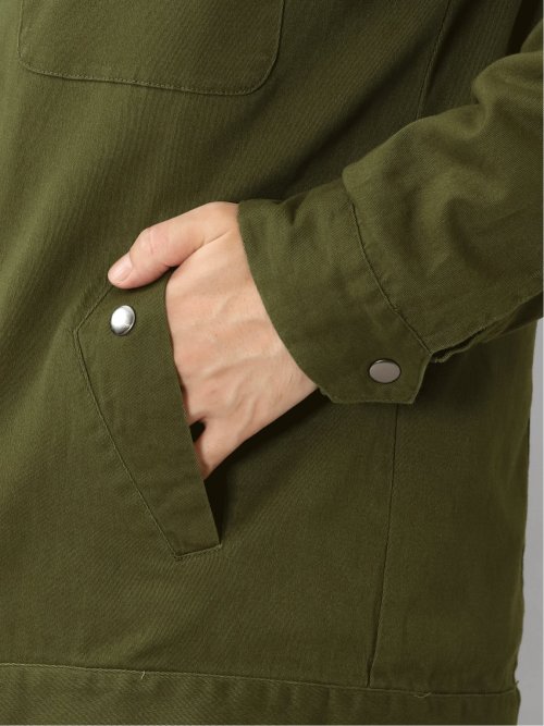 3WAY フード付ミリタリーブルゾン