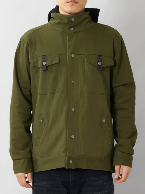 3WAY フード付ミリタリーブルゾン