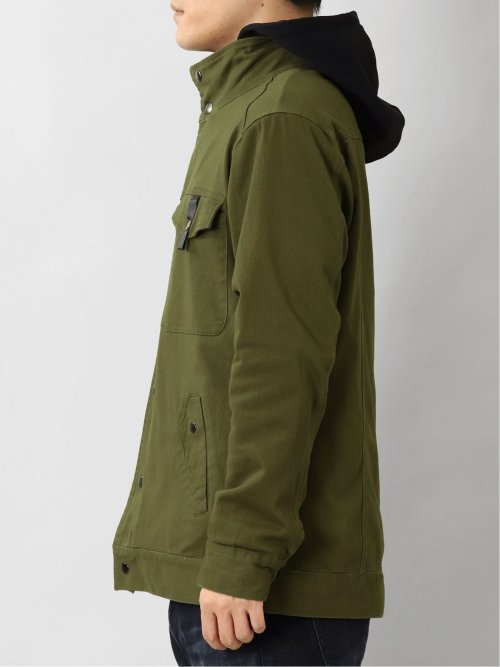 3WAY フード付ミリタリーブルゾン