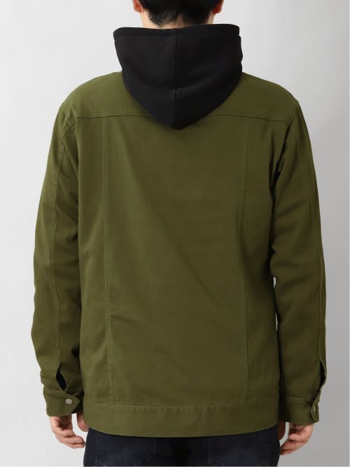 3WAY フード付ミリタリーブルゾン