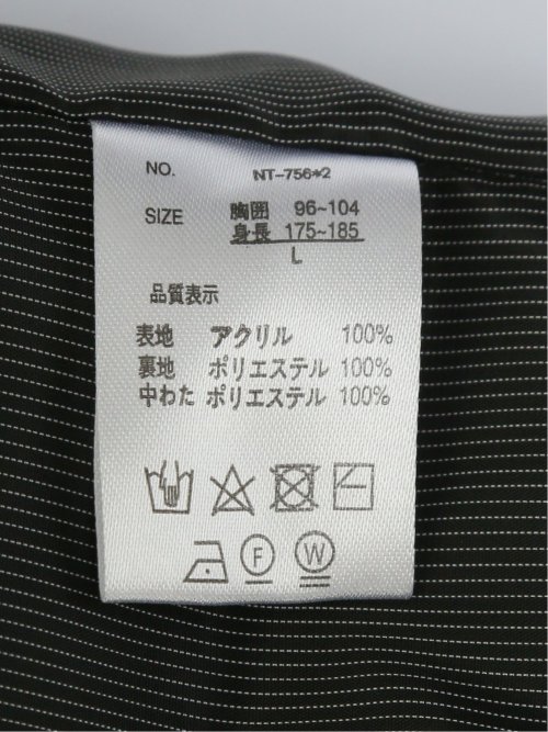 フード脱着 ケーブル編み中綿ベスト