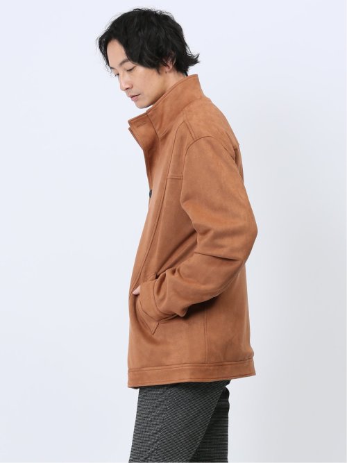 ピーチスキン スタンドブルゾン