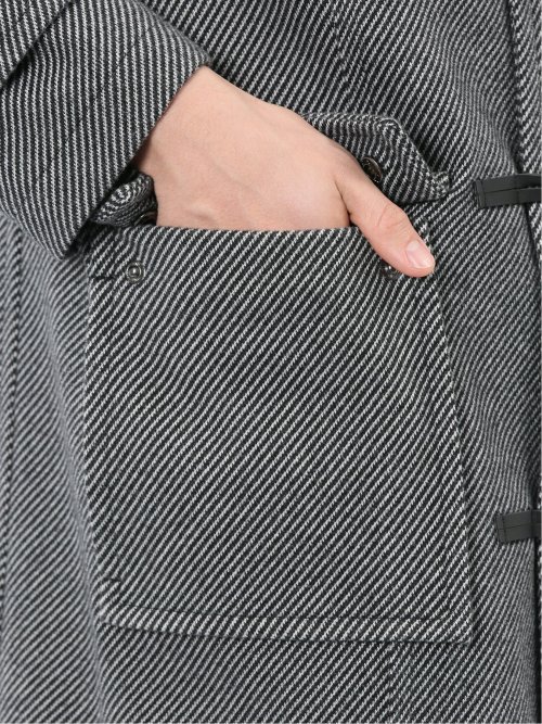 ストレッチメルトン ダッフルコート