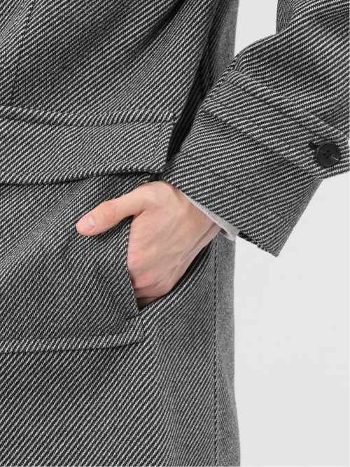 ストレッチメルトン ダッフルコート