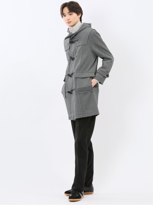 ストレッチメルトン ダッフルコート