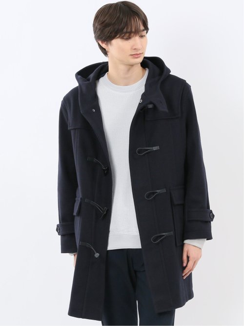 ストレッチメルトン ダッフルコート