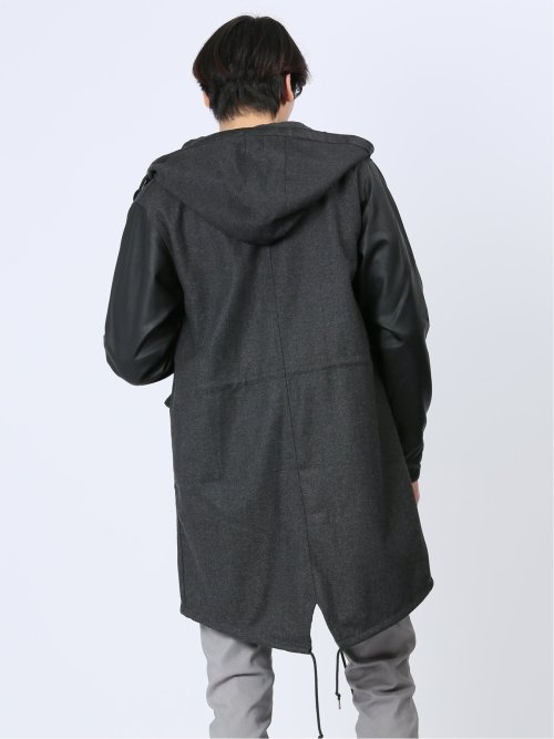 ハイブリットデザイン モッズコート