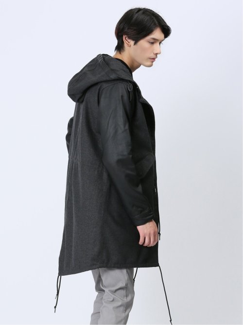 ハイブリットデザイン モッズコート