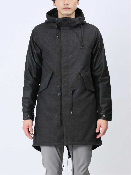 ハイブリットデザイン モッズコート