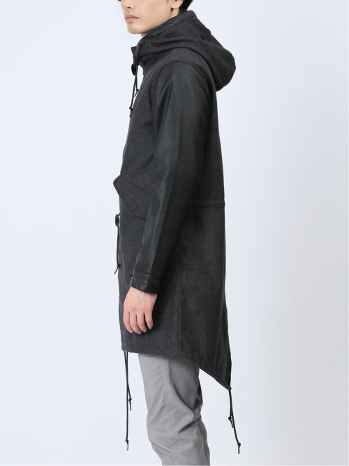 ハイブリットデザイン モッズコート