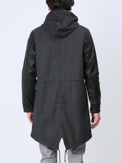 ハイブリットデザイン モッズコート