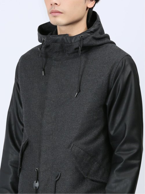 ハイブリットデザイン モッズコート