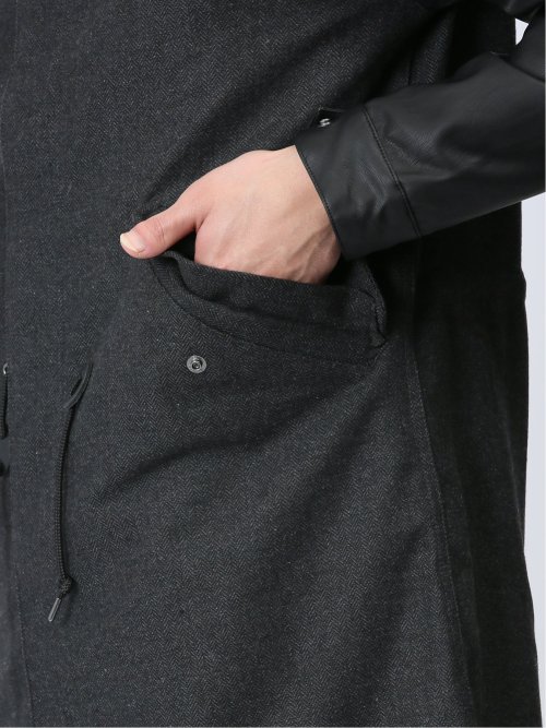 ハイブリットデザイン モッズコート